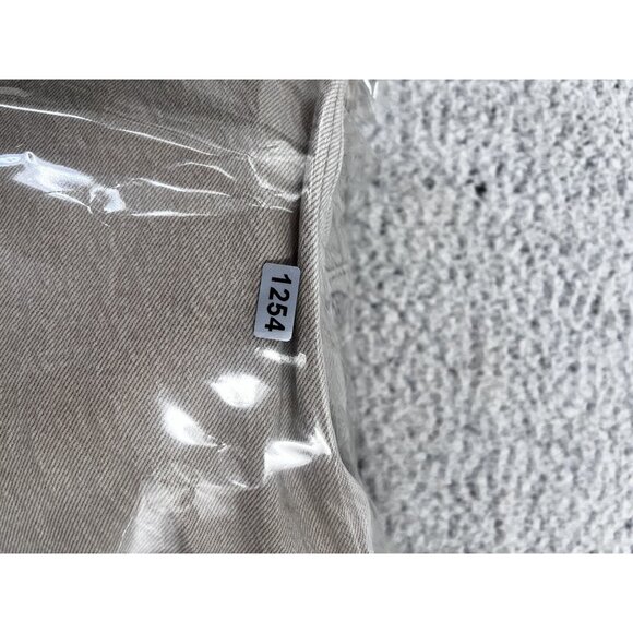 Abercrombie & Fitch Womens 33/16L Tan/Gray The 90s Relaxed Jean Hi-Rise - Picture 12 of 12